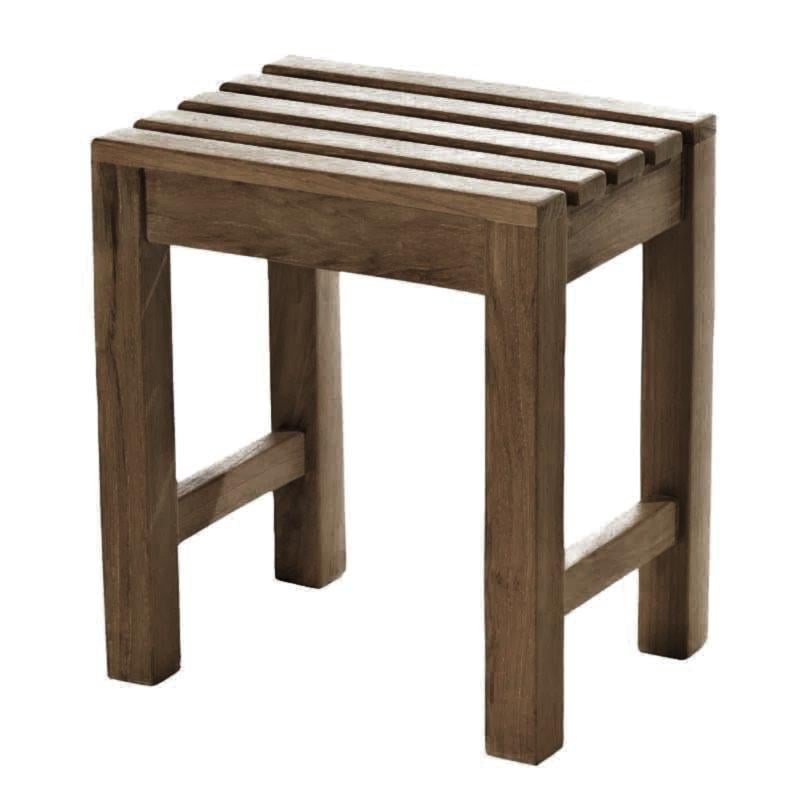 Табурет для ванной из дерева Корфус Корица (ТВН-007633)