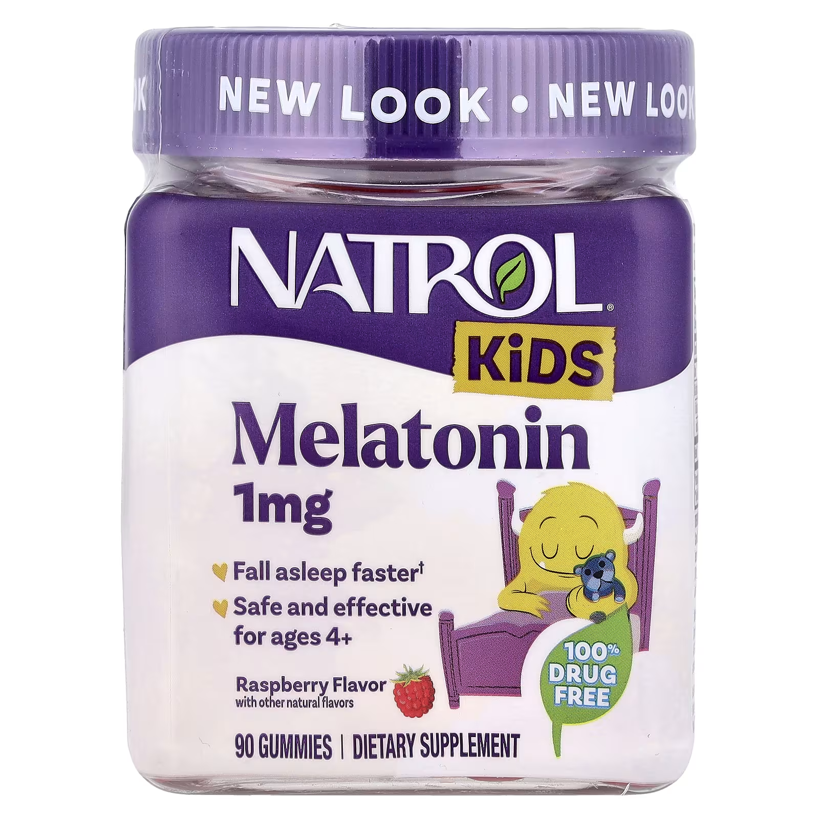Мелатонин для детей Natrol ягодный вкус 90 жевательных таблеток (NTL-07530)