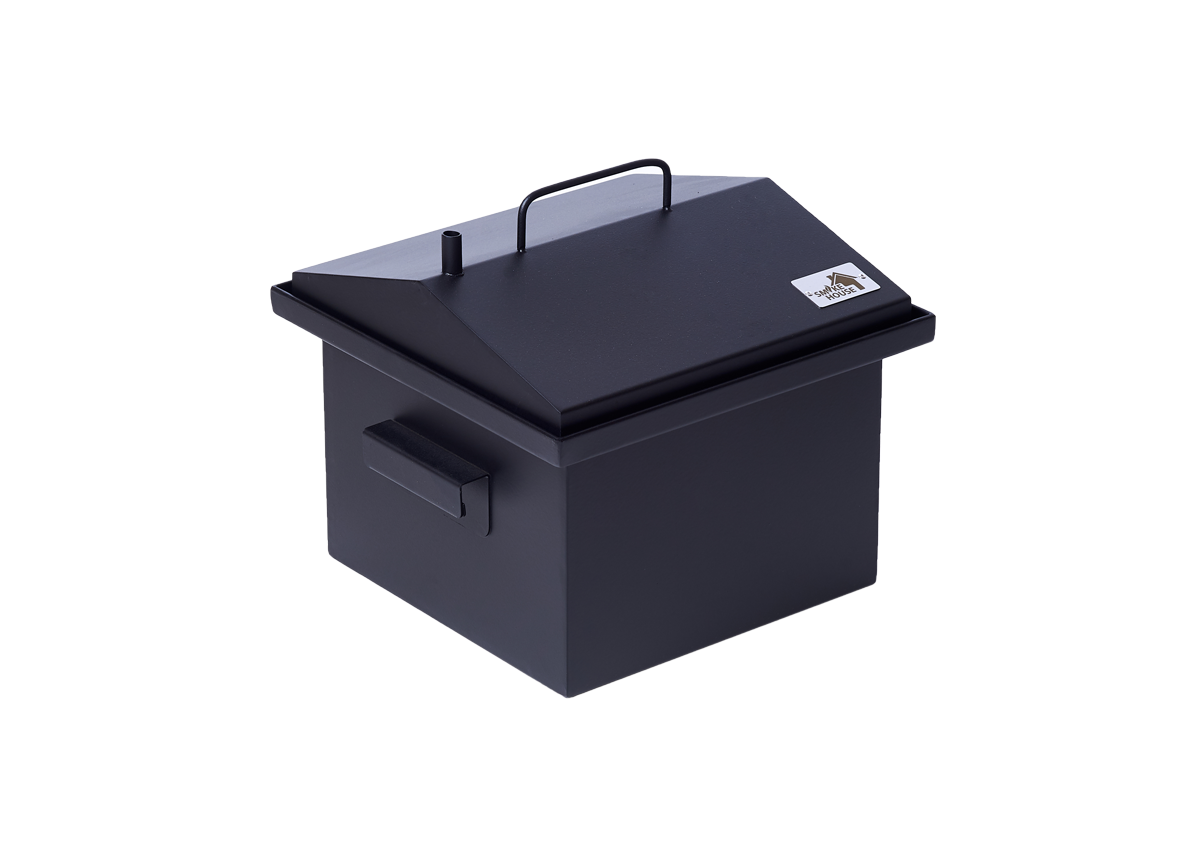 Коптильня Smoke House Thermo S из черного металла Коптильня Smoke House Thermo S из черного металла