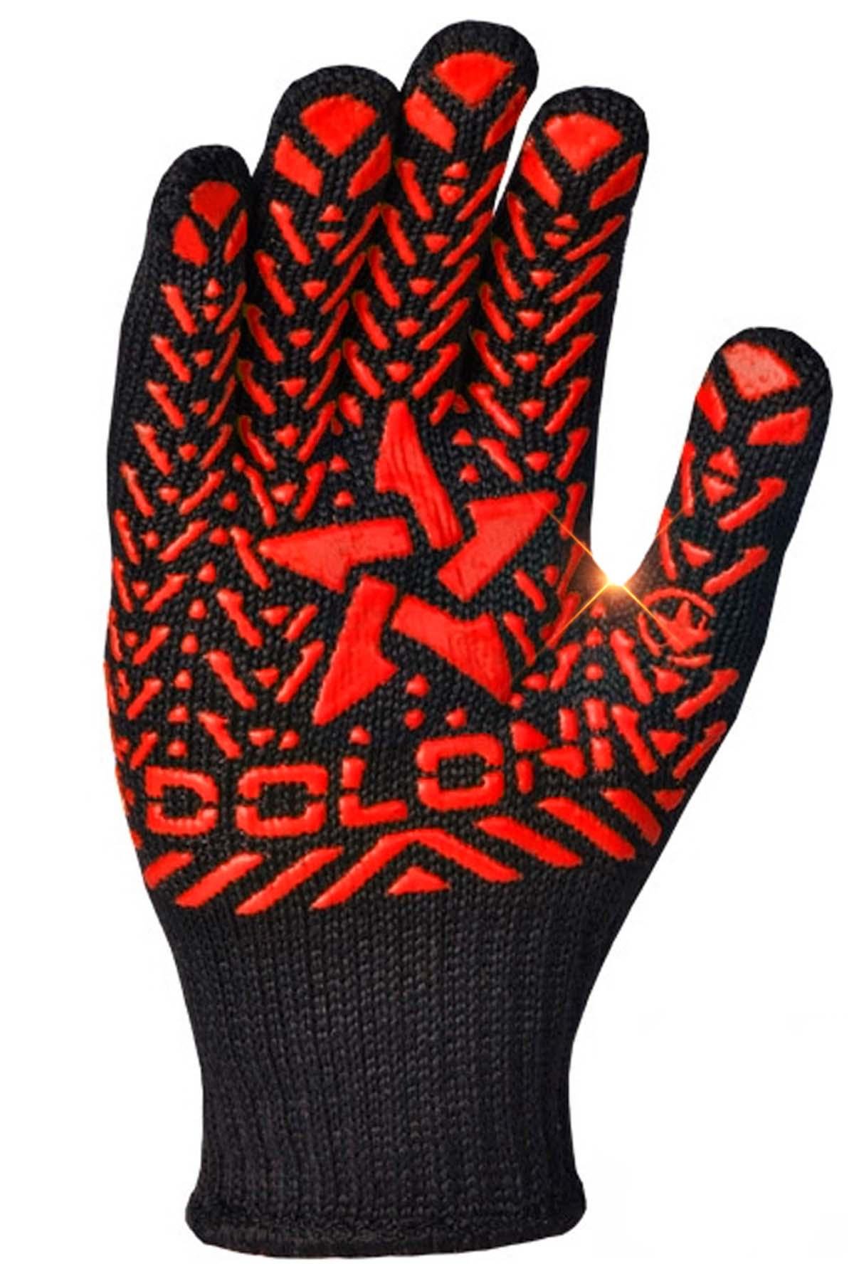 Перчатки рабочие BRS Звезда хозяйственные трикотажные из ПВХ 10 шт. Black Перчатки рабочие BRS Звезда хозяйственные трикотажные из ПВХ 10 шт. Black