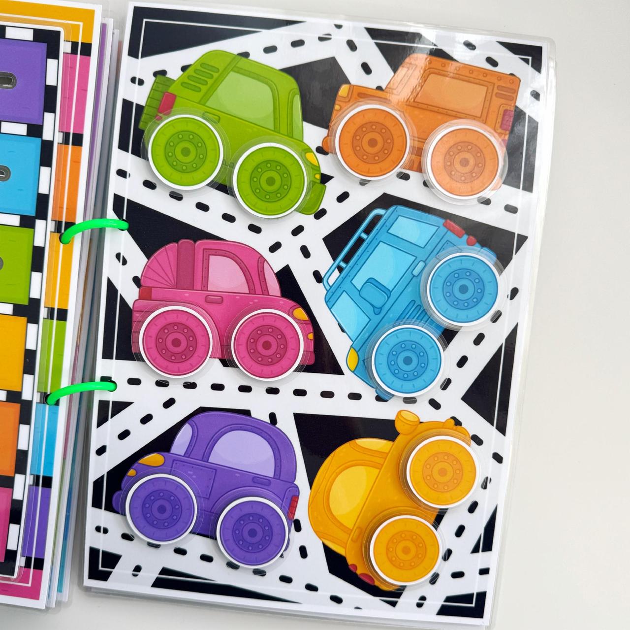 Альбом на липучках Невероятные цвета развивающий (LP-0059) - фото 9 Альбом на липучках Невероятные цвета развивающий (LP-0059) - фото 9