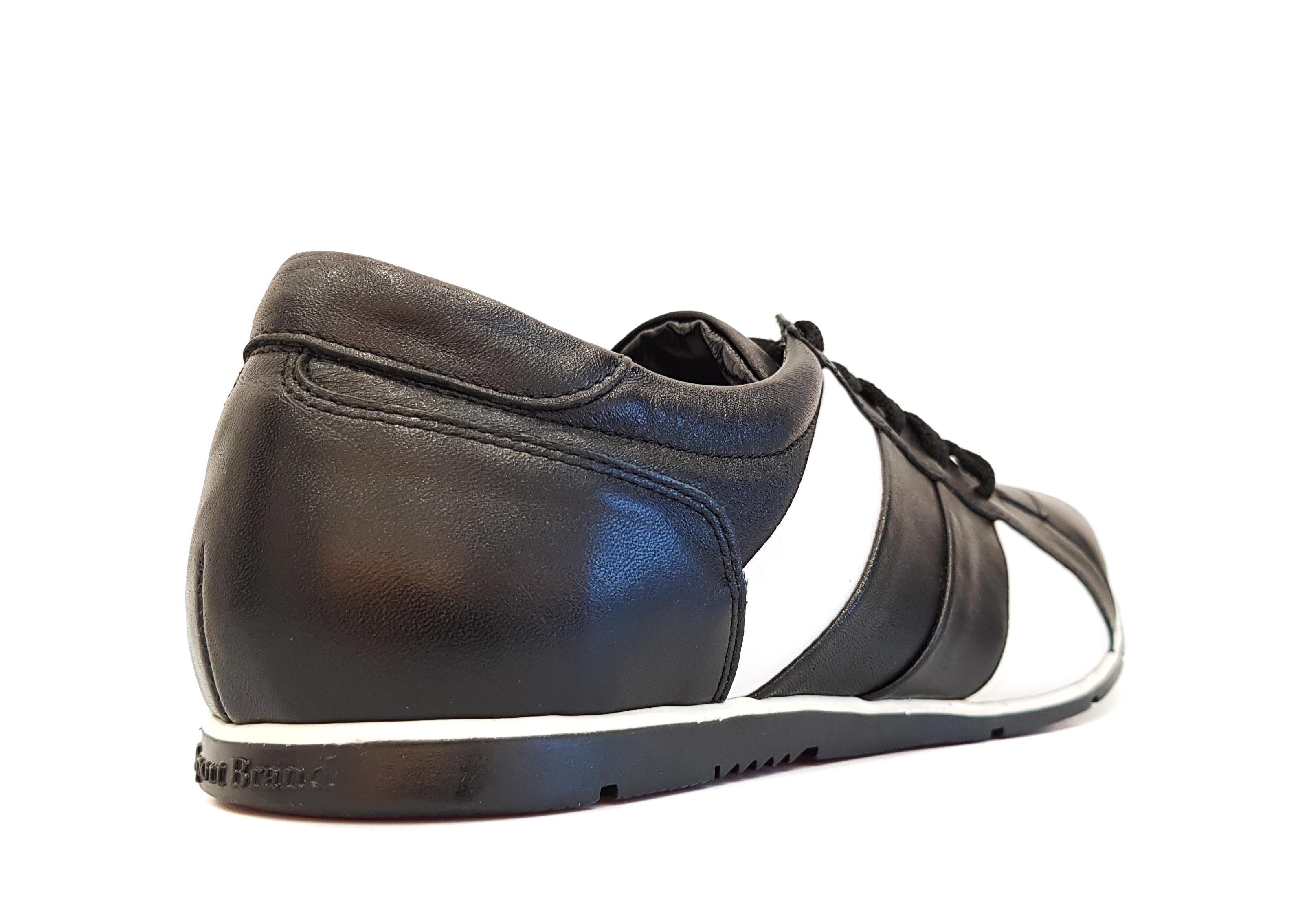 Кеды мужские Skrzynski 174 из натуральной кожи р. 42 Черный/Белый (26-42) - фото 3 Кеды мужские Skrzynski 174 из натуральной кожи р. 42 Черный/Белый (26-42) - фото 3