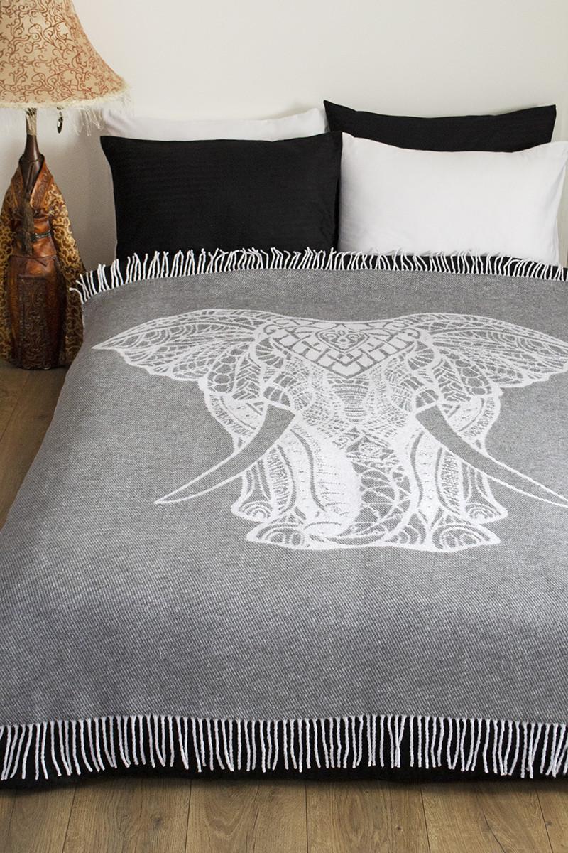 Плед Lotus Zeus Elephant 170х200 Серый (svt-2000022272223)