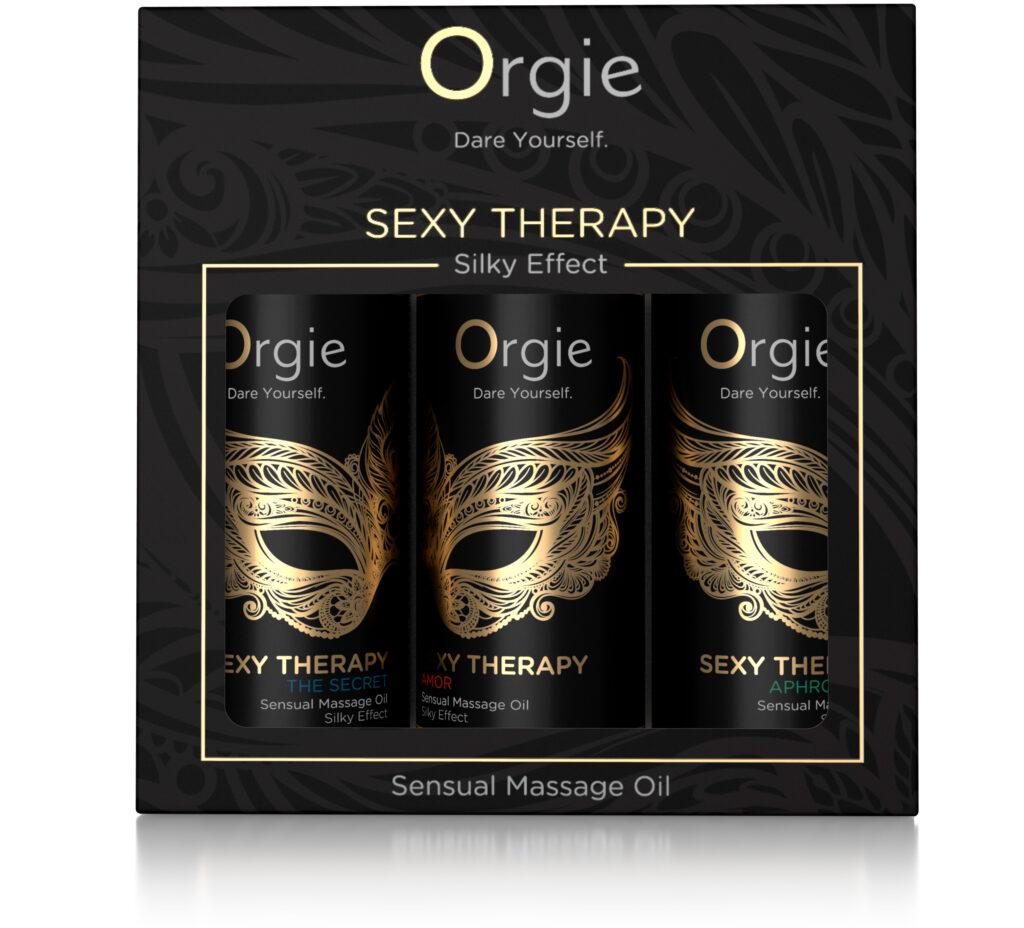 Набор массажных масел Orgie SEXY THERAPY 3х30 мл с ароматами-афродизиаками