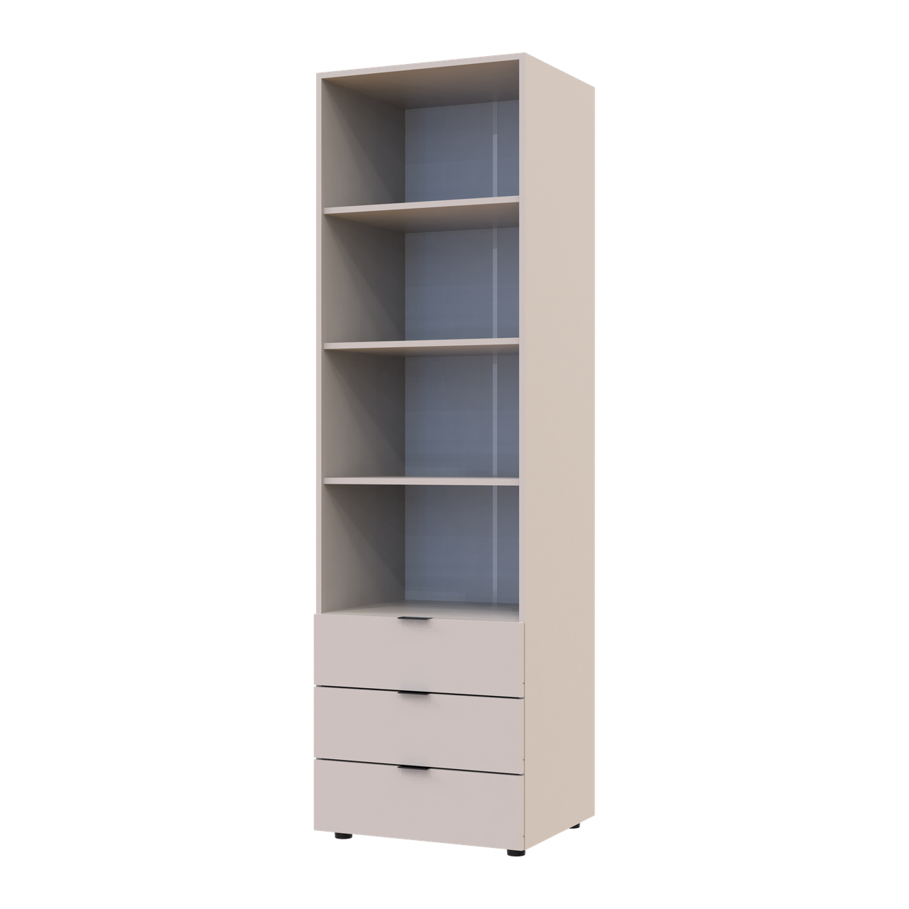 Пенал для одежды Doros Гелар 3Ш 60х49,5х203,4 см Кашемир (41516130)