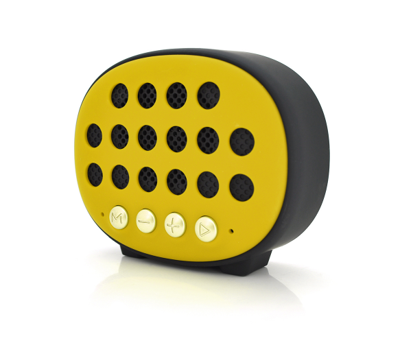 Портативная колонка VOLTRONIC T9 3W 90 дБ 600 мАч Желтый (YT-BTS-T9-03093)