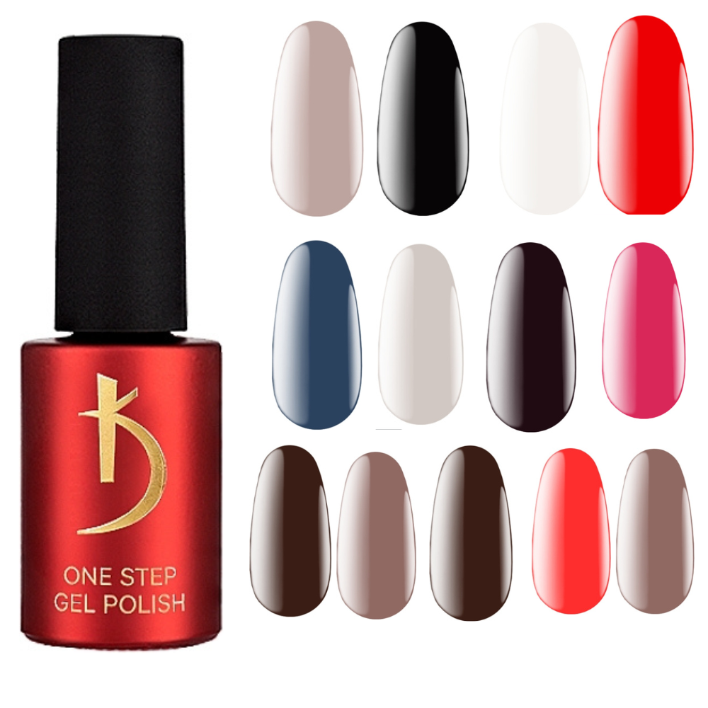 Набір гель-лаків однофазних Kodi Professional One Step Gel Polish №1–13 7 мл 13 шт. (3086344914)