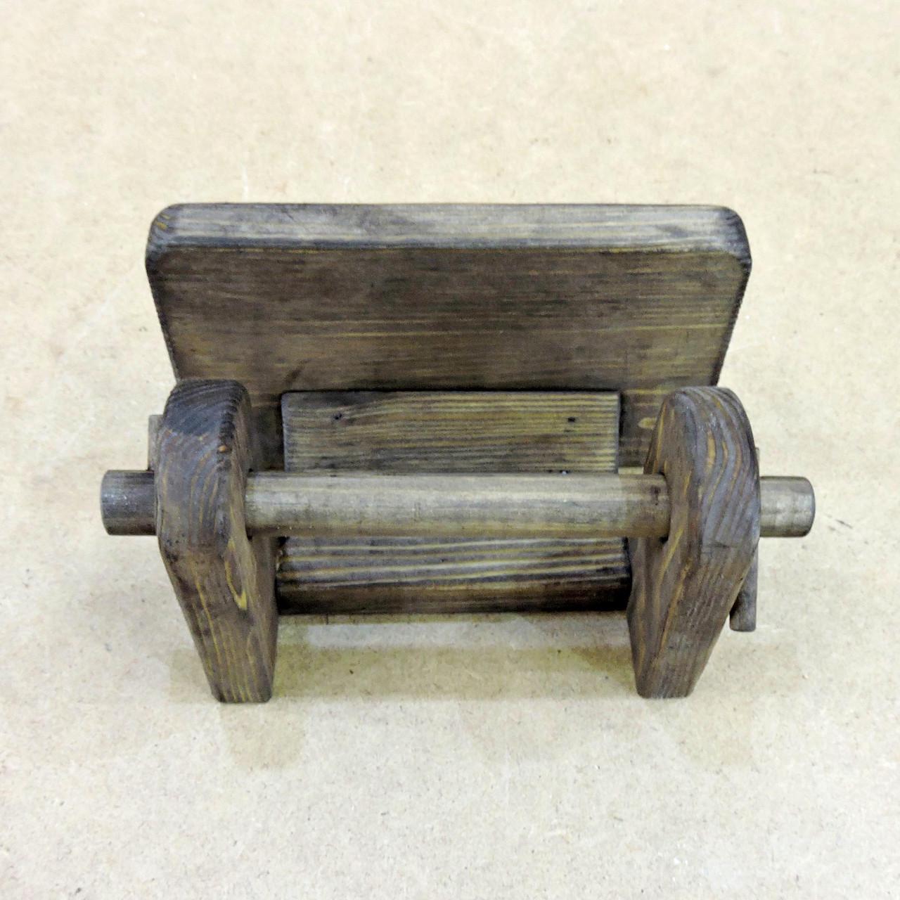 Держатель для туалетной бумаги из дерева Сульфур Мокко (ДТБ-000610) - фото 6 Держатель для туалетной бумаги из дерева Сульфур Мокко (ДТБ-000610) - фото 6