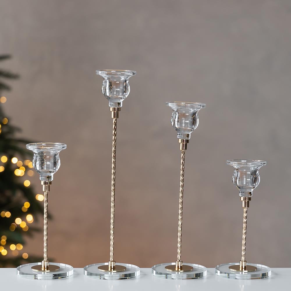 Набір підсвічників Вечірня мелодія 28 см 4 шт. (29919117)