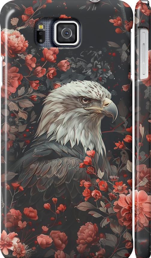 Чехол на Samsung Galaxy Alpha G850F Цветочный страж (6102c-65-42517)