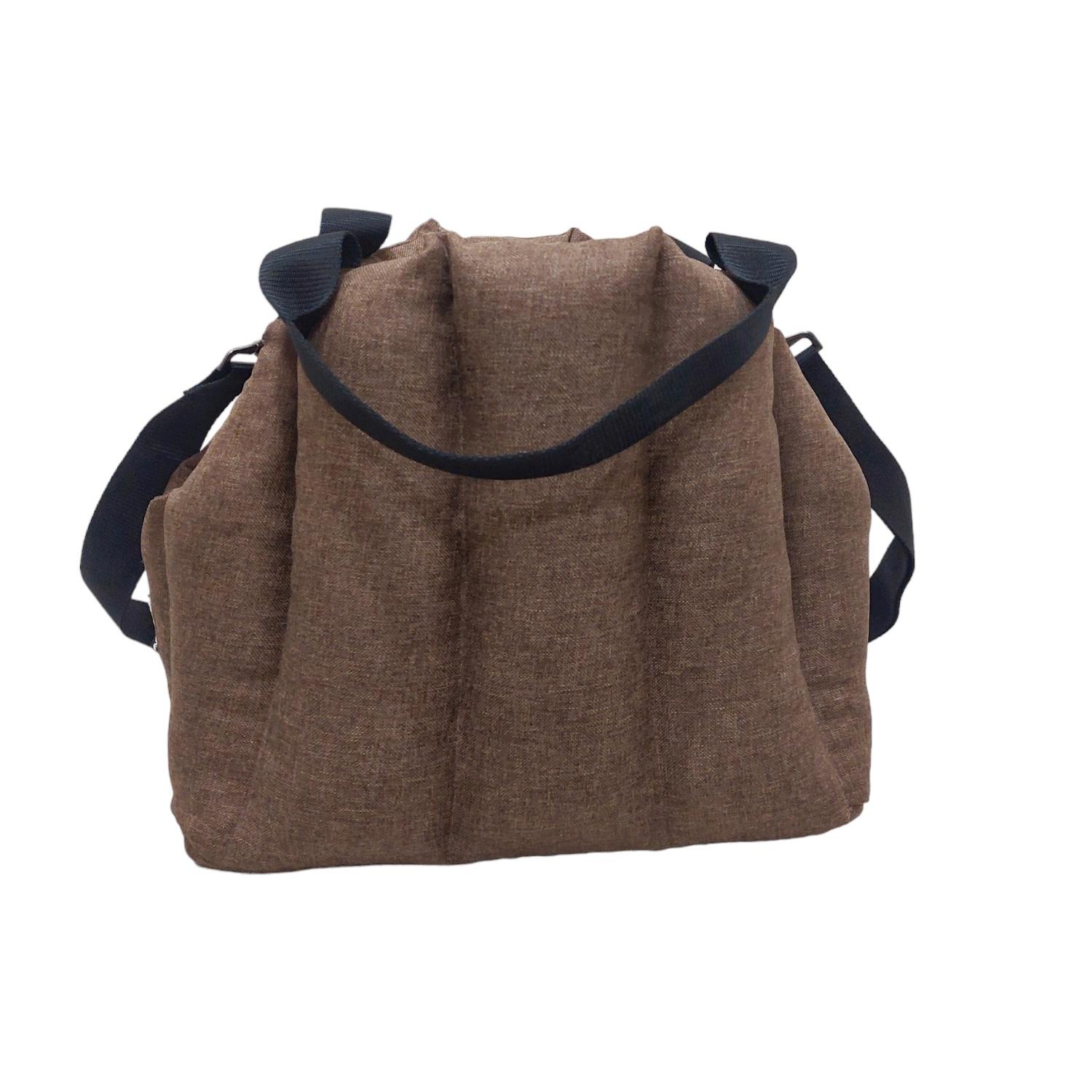 Сумка-переноска для тварин 45х30х37 см Коричневий (765757) - фото 6 Сумка-переноска для тварин 45х30х37 см Коричневий (765757) - фото 6