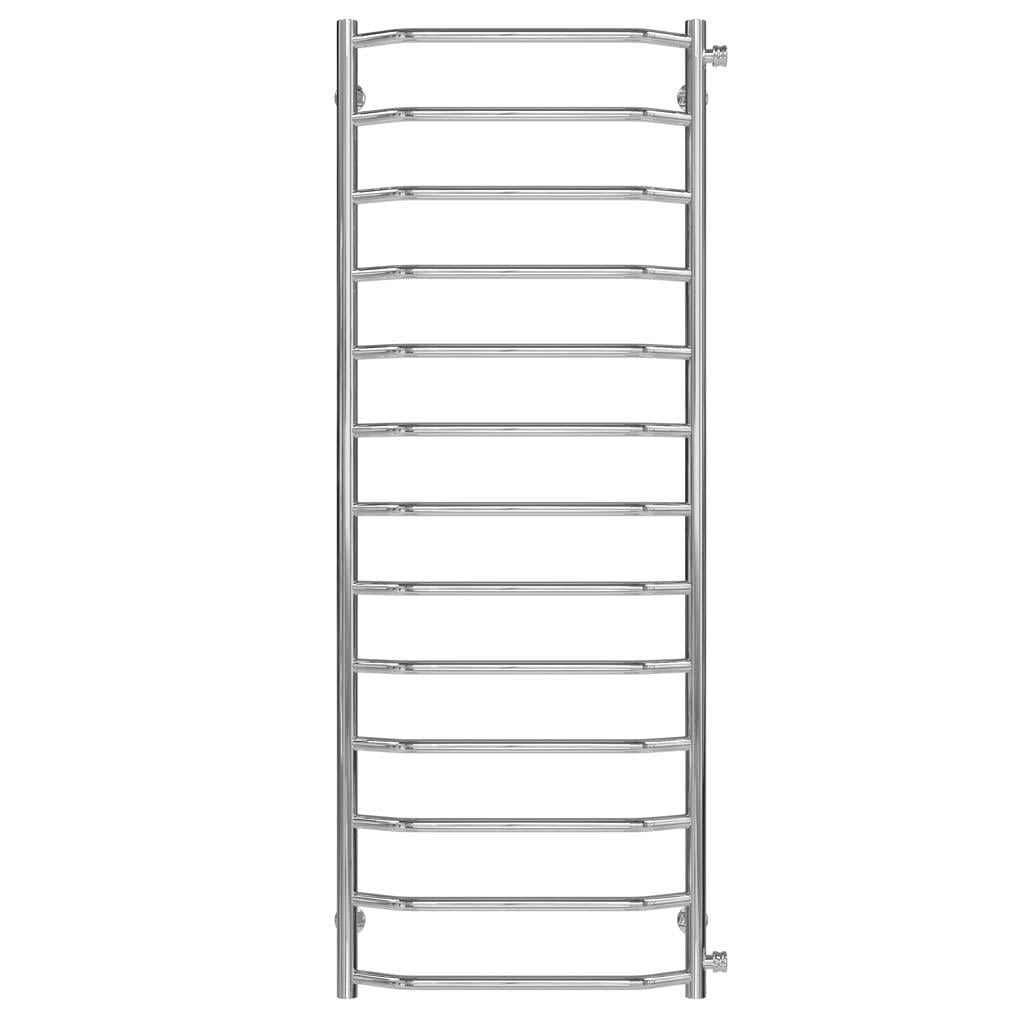 Полотенцесушитель водяной Deffi Трапеция П13 боковое правое подключение нержавеющая сталь 500х1400 мм Хром (C.TR.140.50.13.C.C)