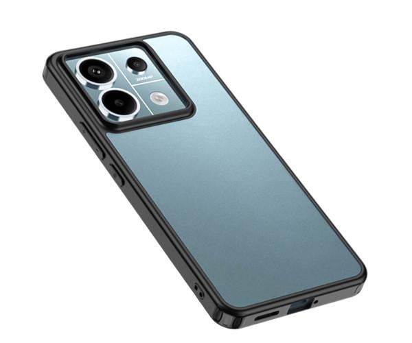 Чохол - накладка Omeve Crystal Case для Xiaomi Redmi Note 13 Pro 5G / Poco X6 Чорний