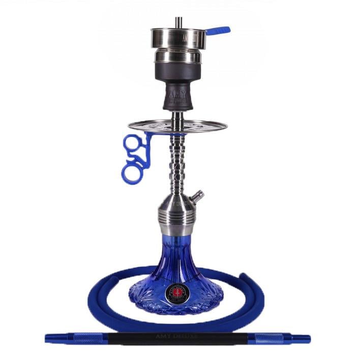 Кальян AMY Deluxe SS115.03 Xpress Class Mini на 1 персону 46 см Синий (1371721386)