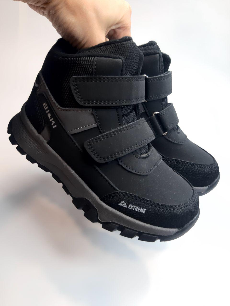 Ботинки Bi&Ki р. 35 23 см Черный (01423 A) - фото 3 Ботинки Bi&Ki р. 35 23 см Черный (01423 A) - фото 3