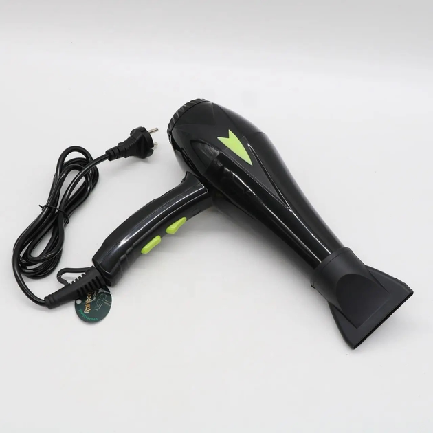 Фен з захистом від перегріву Rainberg RB-2208 7800 Вт Чорний (GR-04918)