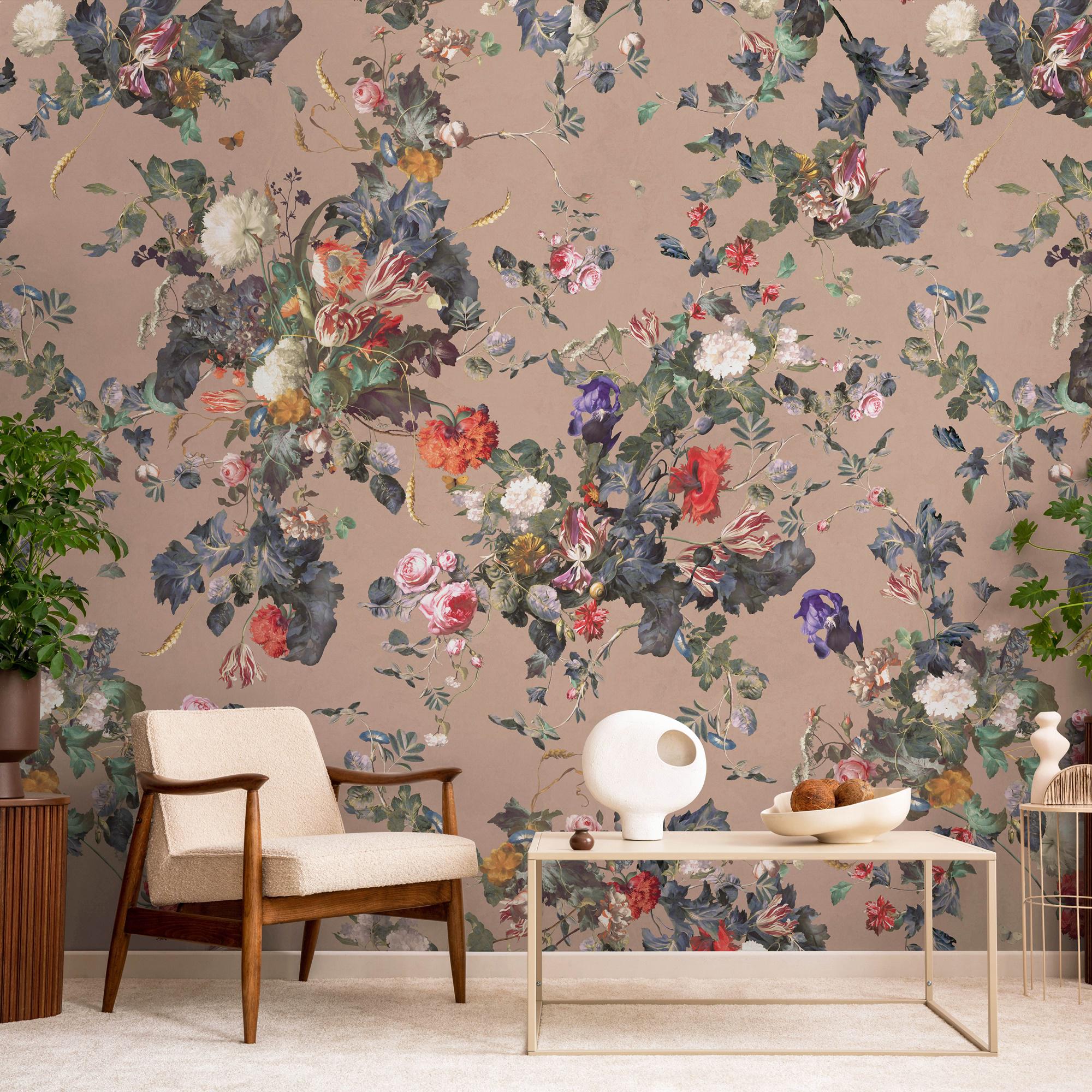 Фотообои премиум-класса AdaWall SEASONS MURAL Floral Розовый (SE315-3) Фотообои премиум-класса AdaWall SEASONS MURAL Floral Розовый (SE315-3)