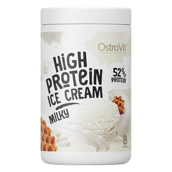 Протеин OstroVit High Protein Ice Cream Milky 400 г 8 servings (000020793)