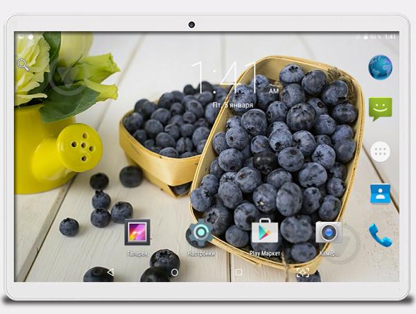 Планшет-телефон Adronix MT116 2GB RAM  Gold + Чехол-книжка + Карта памяти 32GB