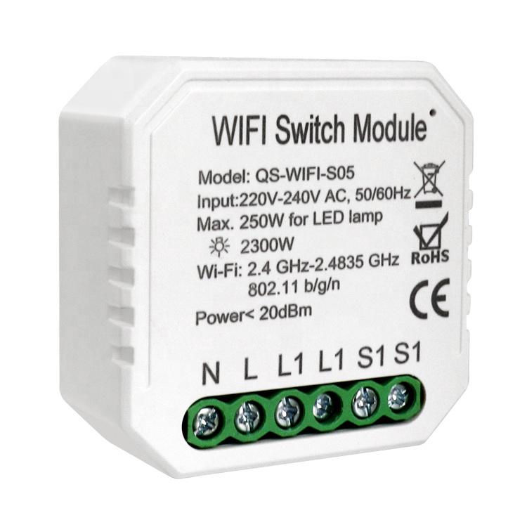 Розумний вимикач Tervix Pro Line WiFi Switch 1 клавіша/розетка (432421) - фото 1