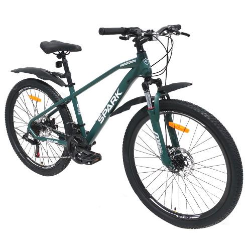 Велосипед Spark SANDSTROM колеса 26"/сталева рама 15" Темно-зелений (26351921) - фото 2 Велосипед Spark SANDSTROM колеса 26"/сталева рама 15" Темно-зелений (26351921) - фото 2