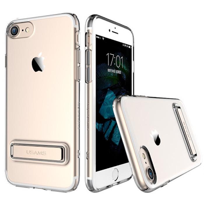 Чехол накладка Usams Bright Series for iPhone 7/8/SE, Gold