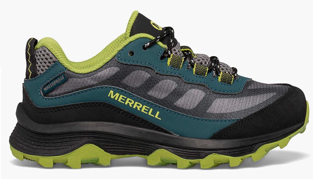 Кросівки Merrell Moab Speed Low Waterproof р. 35 23,5 см Deep Green/Black (14193875) - фото 1