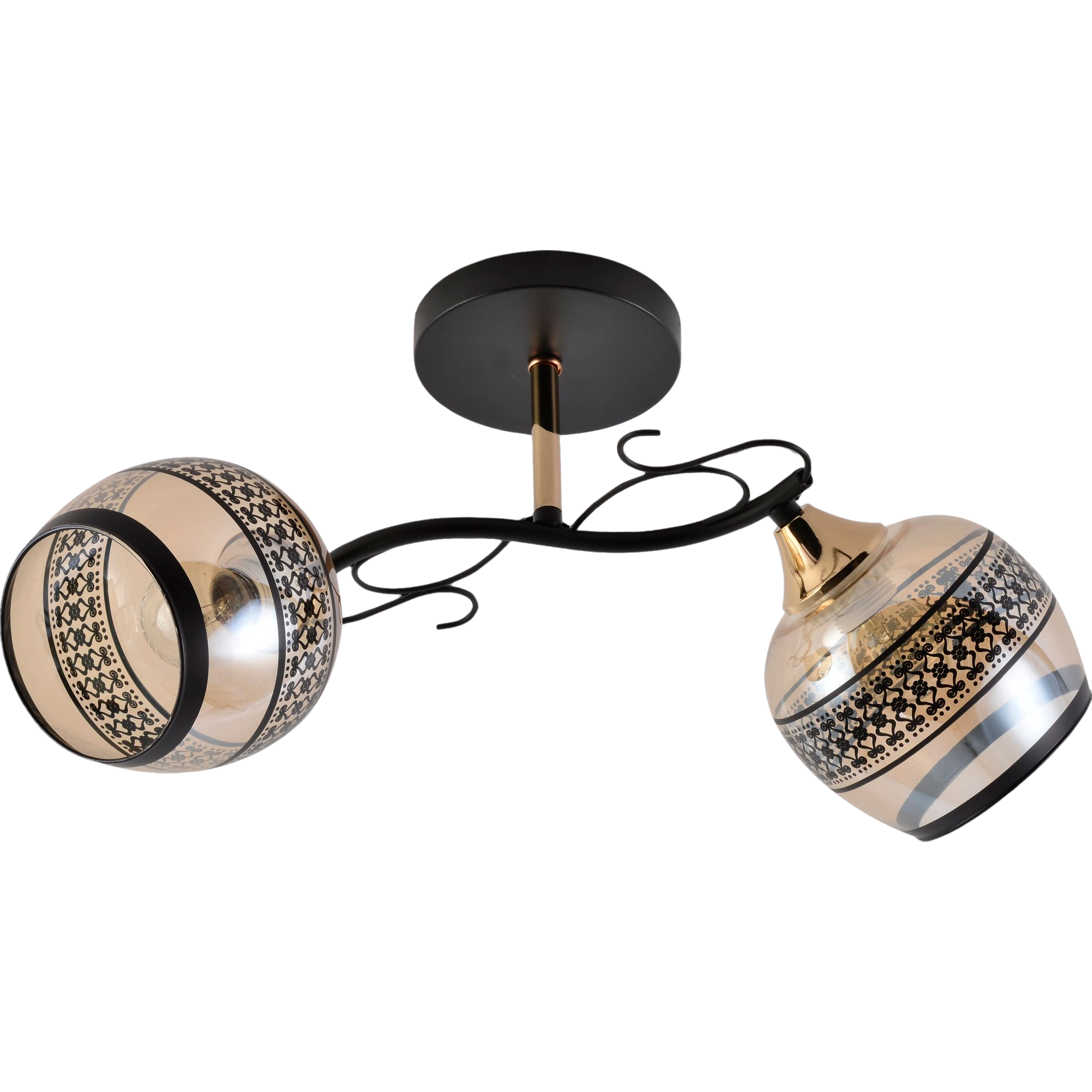 Люстра декоративная Valeso V XA1522/2 BK+FGD