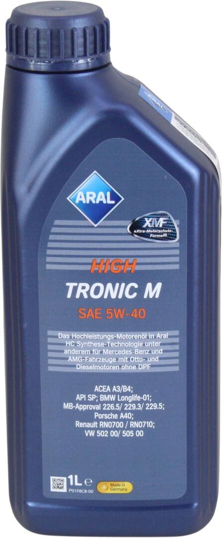 Моторное масло бензин/дизель Aral HighTronic 5W-40 M 1 л