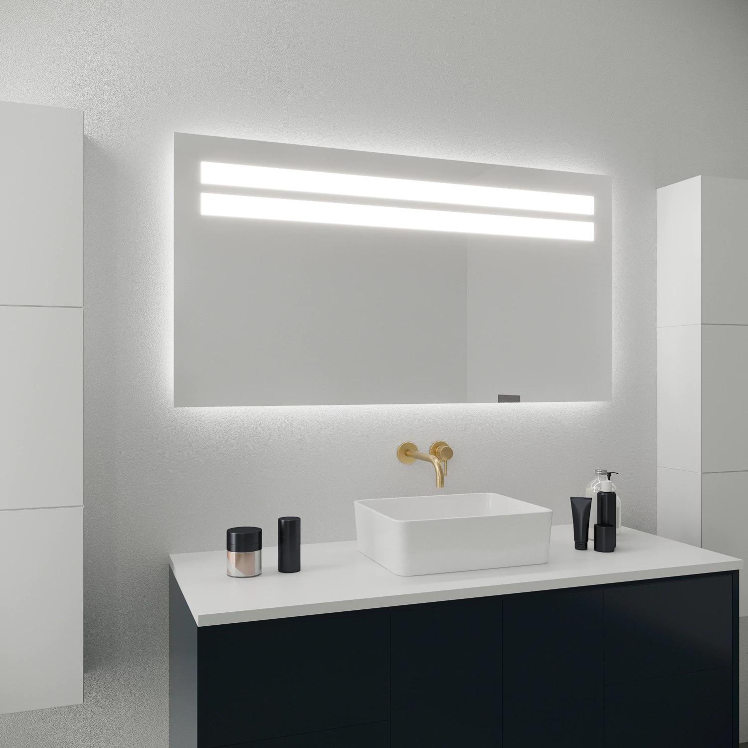 Зеркало Dim Dzerkal ERSA с LED-подсветкой 80х120 см (7733)