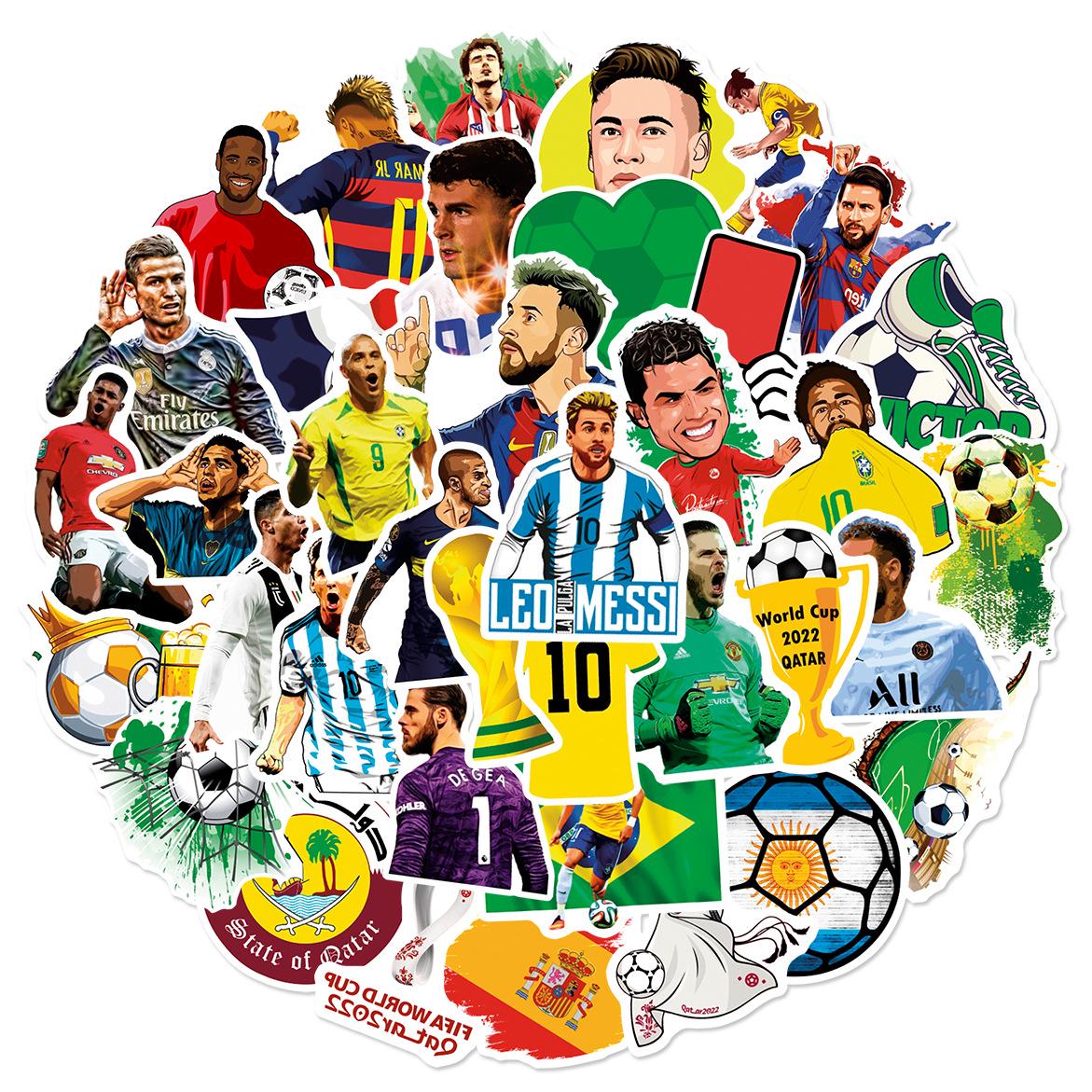 Наклейка персонажей FIFA World Cup 50 шт. (арт EPC15354M)