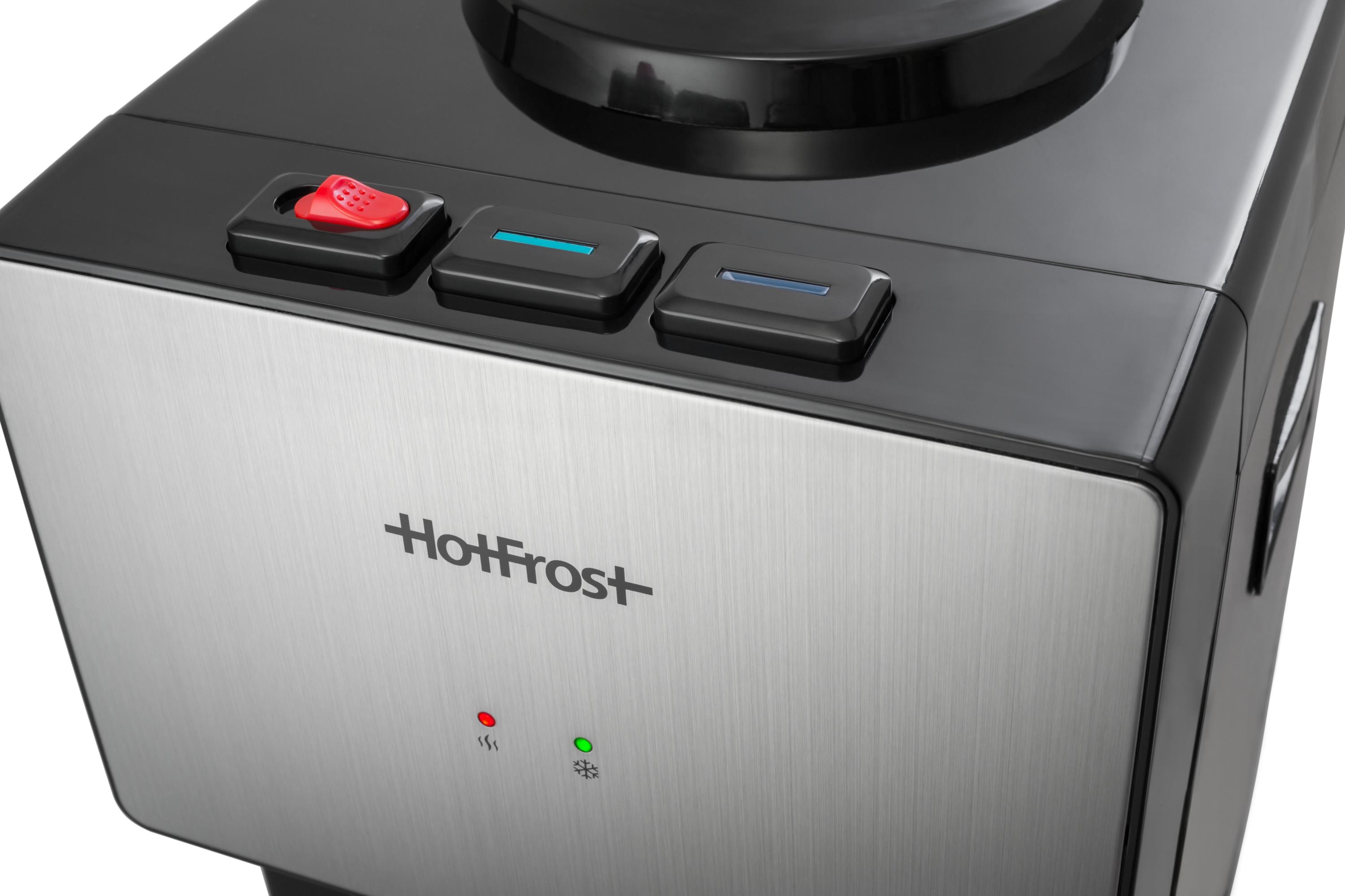 Кулер для води підлоговий HotFrost V400BS з захистом від дітей Сріблястий (13379677) - фото 8