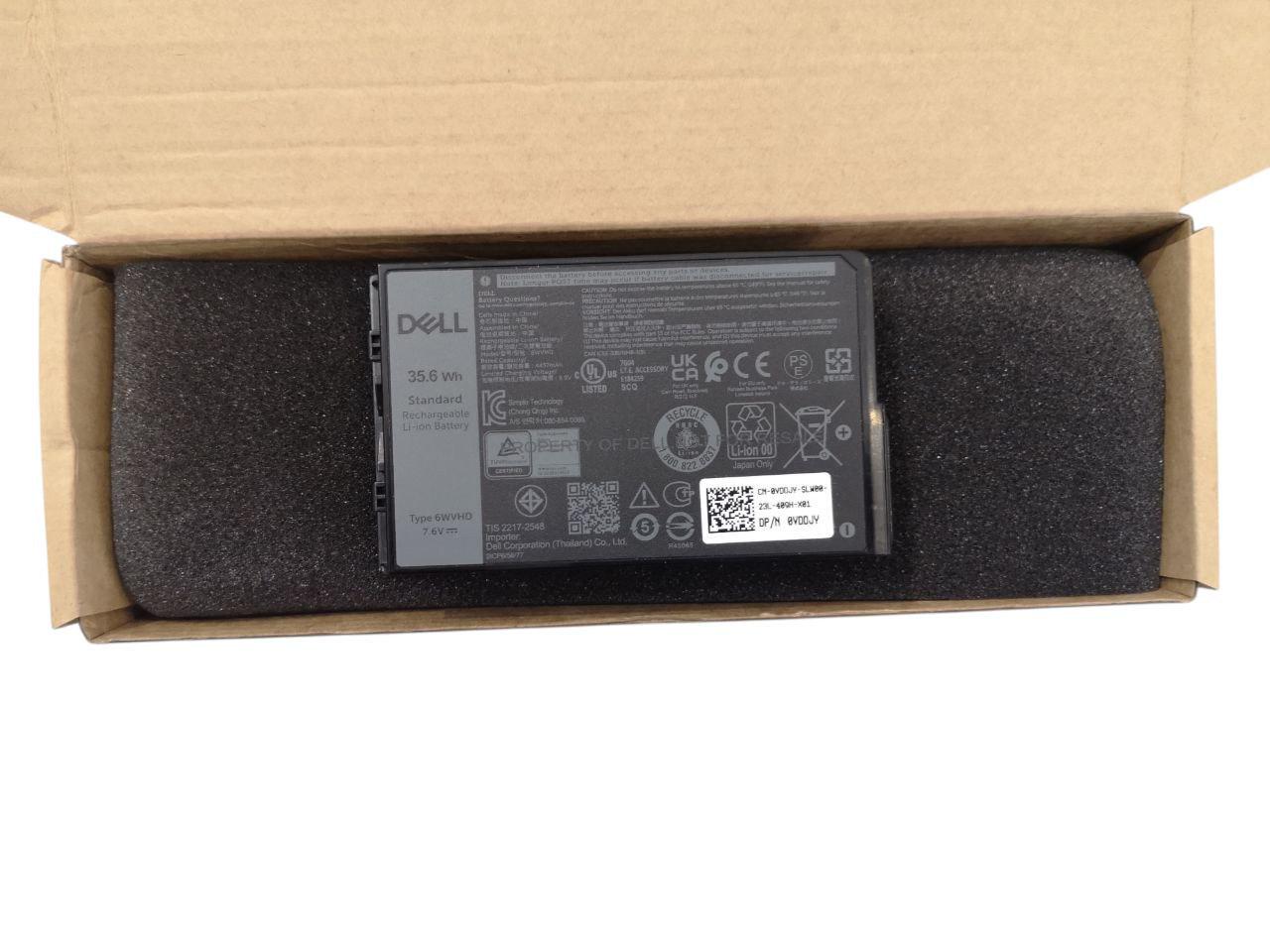 Акумулятор для Dell Latitude 7230 Rugged Extreme/T06H/T06H001/0JM6CX/JM6CX/FNW8F/0VDDJY/VDDJY/6WVHD 4457 mAh 35,6Wh (22994117)