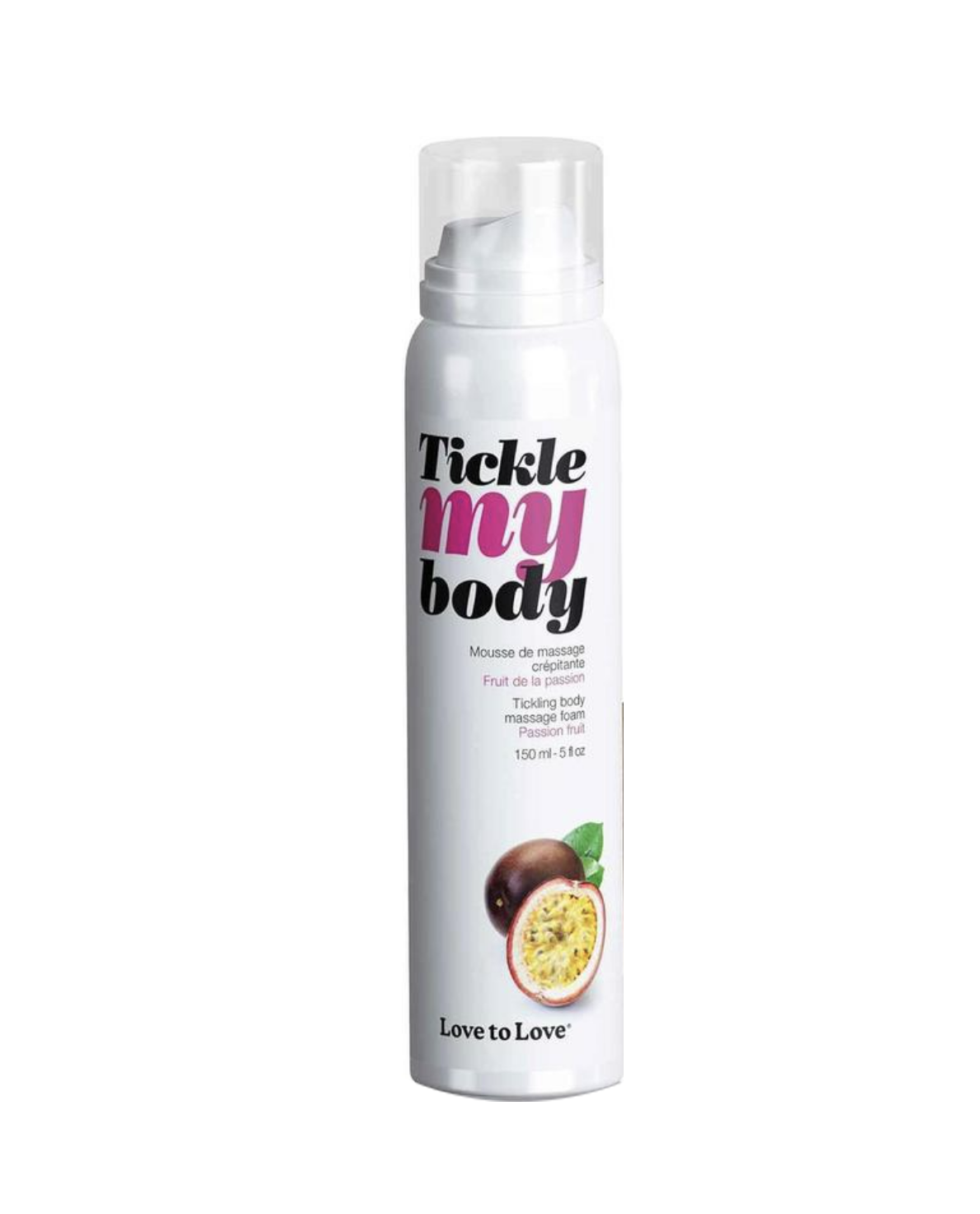 Пена массажная Love To Love TICKLE MY BODY Passion fruit 150 мл (SO1387)