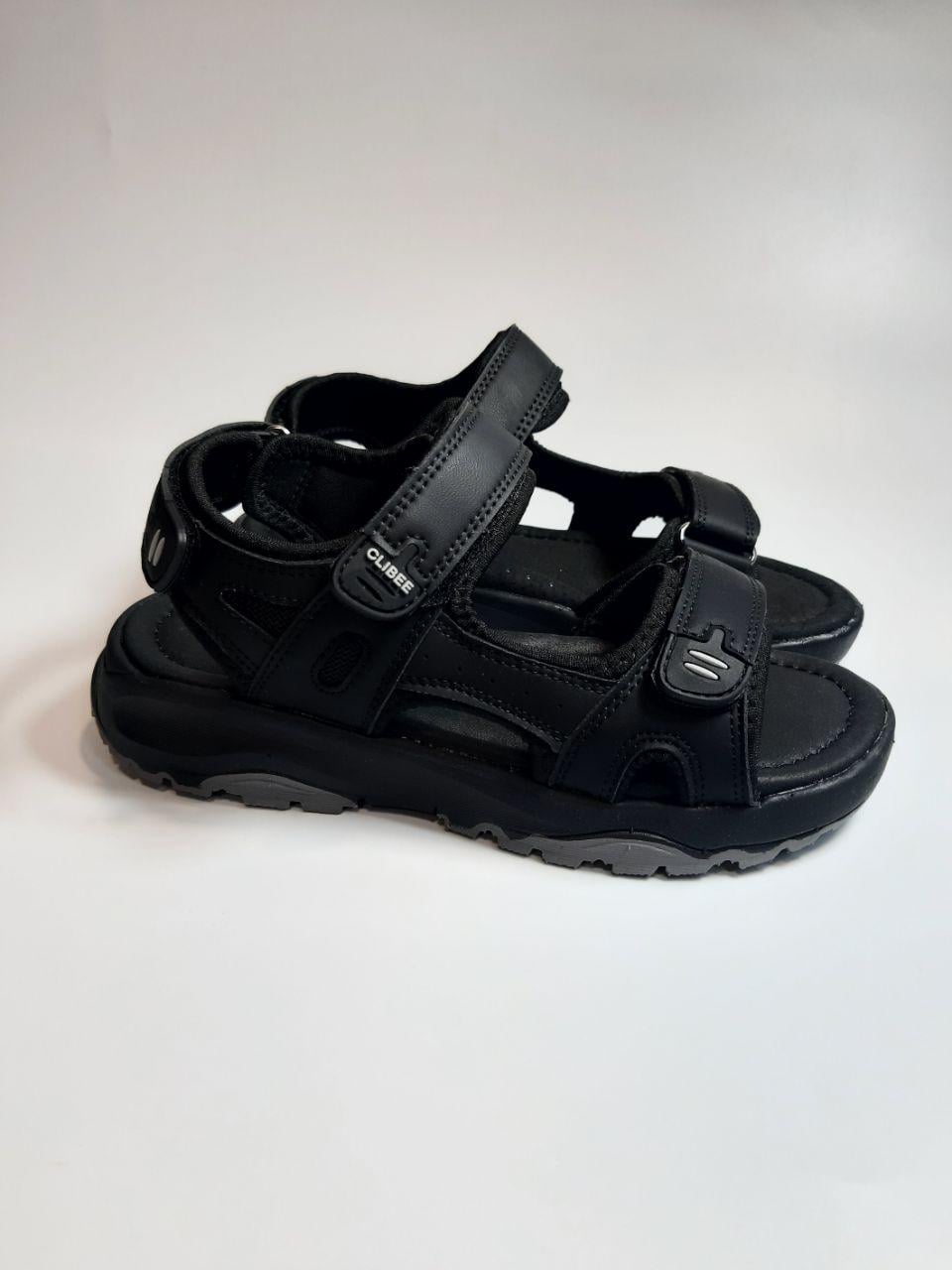Сандали Clibee для мальчика р.39 24,5 см Черный (708-1 black)