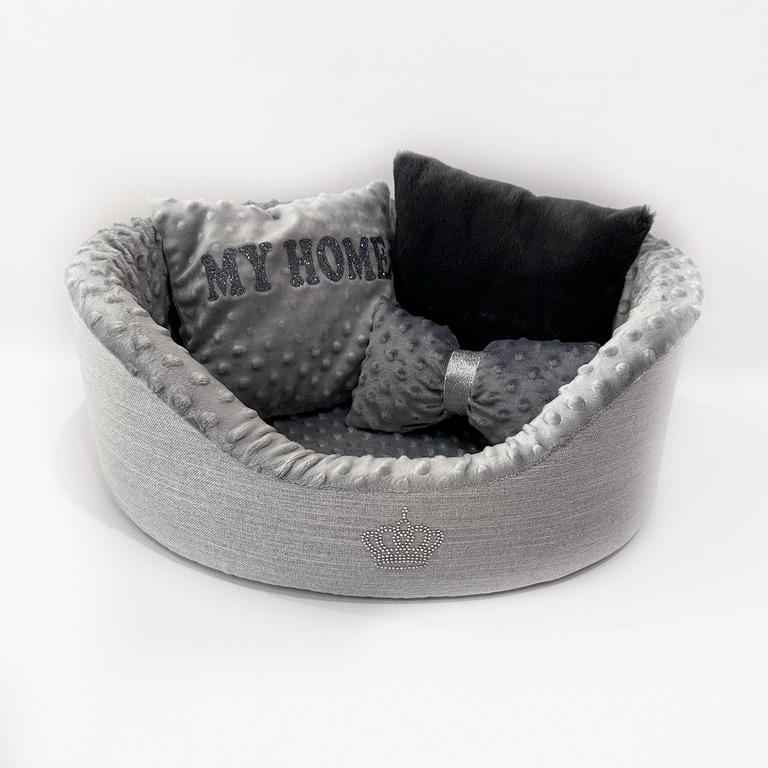 Лежанка для собак Amore mio Cane Брістоль до 3 кг 50х40х19 см (ОВ-0039) - фото 3 Лежанка для собак Amore mio Cane Брістоль до 3 кг 50х40х19 см (ОВ-0039) - фото 3