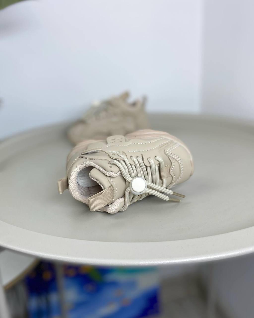 Кроссовки детские р. 18 Бежевый (1175) - фото 6 Кроссовки детские р. 18 Бежевый (1175) - фото 6