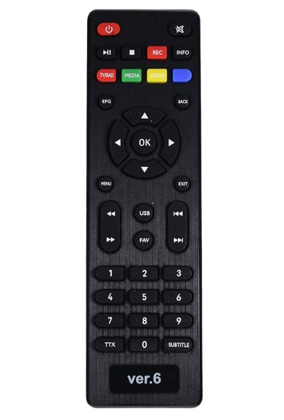 Пульт для DVB-T2 тюнера Oriel ПДУ-6 (1276)