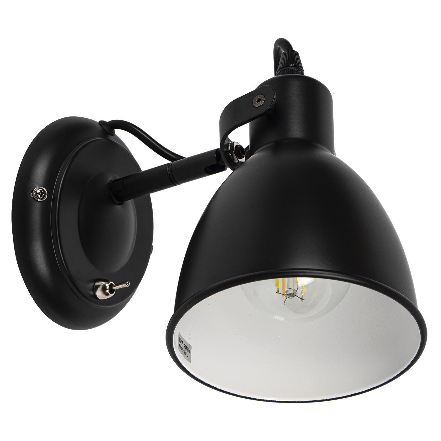 Бра лофт Altalusse Vio VCDS-W0019-1-BK E27 1 60 Вт (11123492)