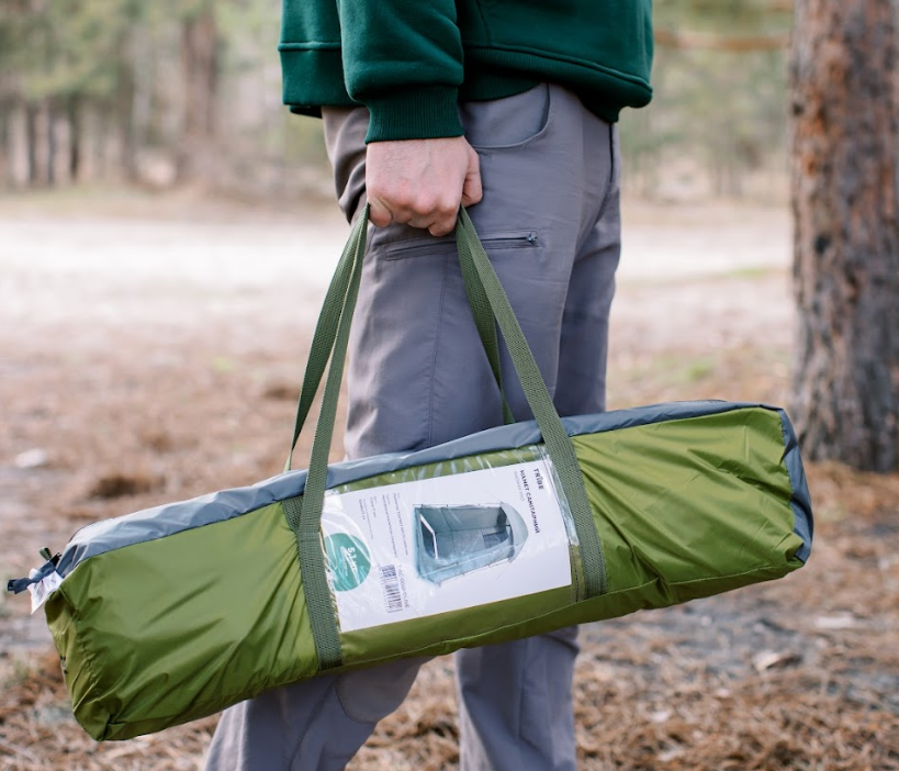 Тент-палатка кемпинговая Tribe Shower Pro душ/туалет Olive (T-AC-0001-olive) - фото 7