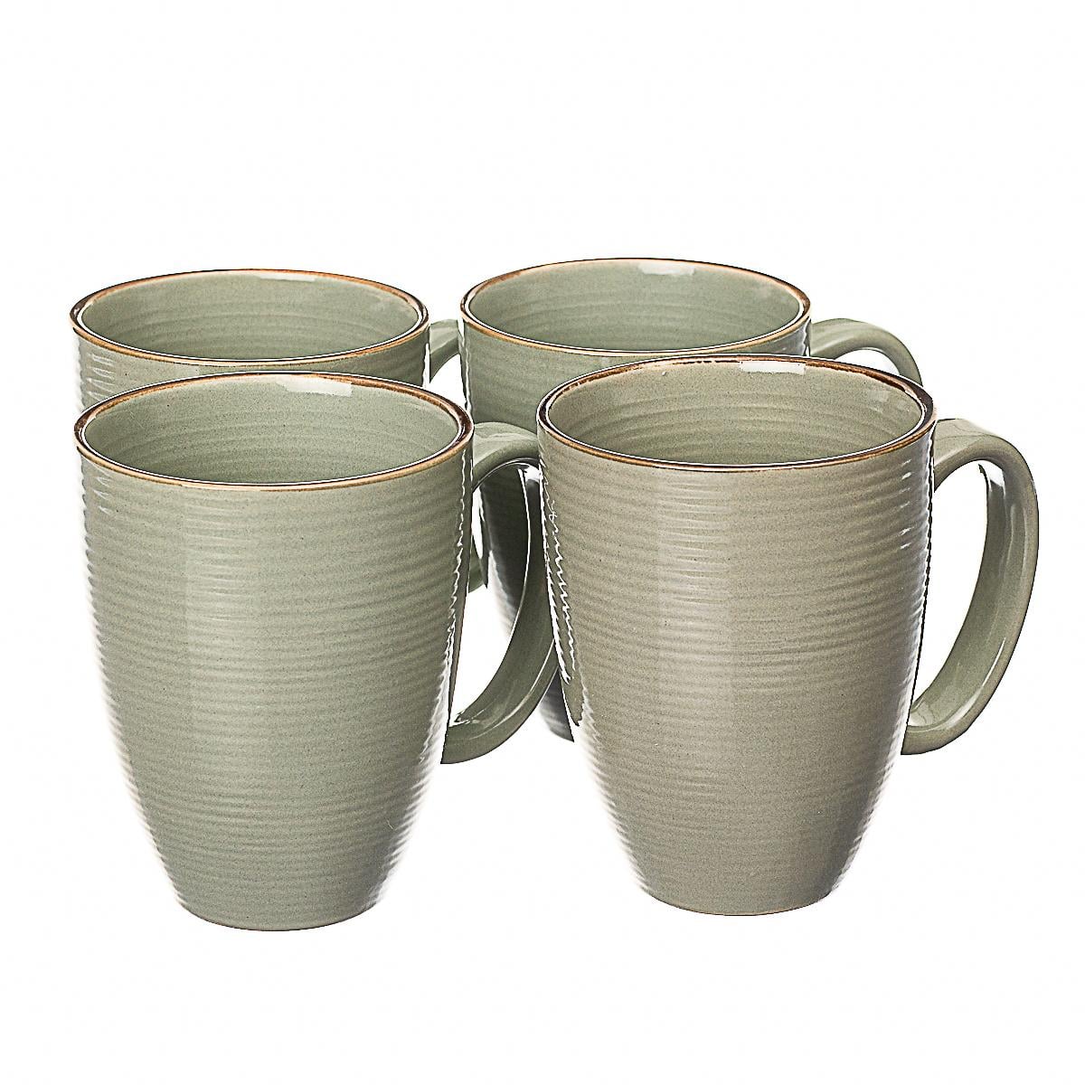 Набір кухлів Elisey 4 шт. Оливковий (003ALP/green) Набір кухлів Elisey 4 шт. Оливковий (003ALP/green)