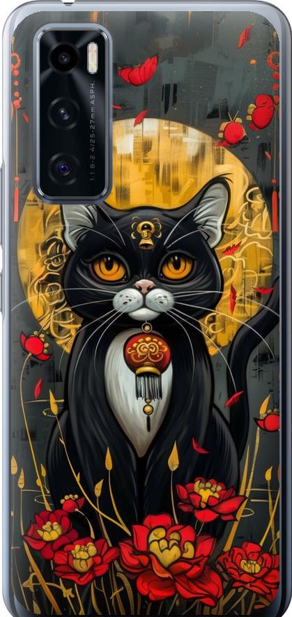 Чехол на Vivo V20 SE China Cat (6134u-2128-42517)