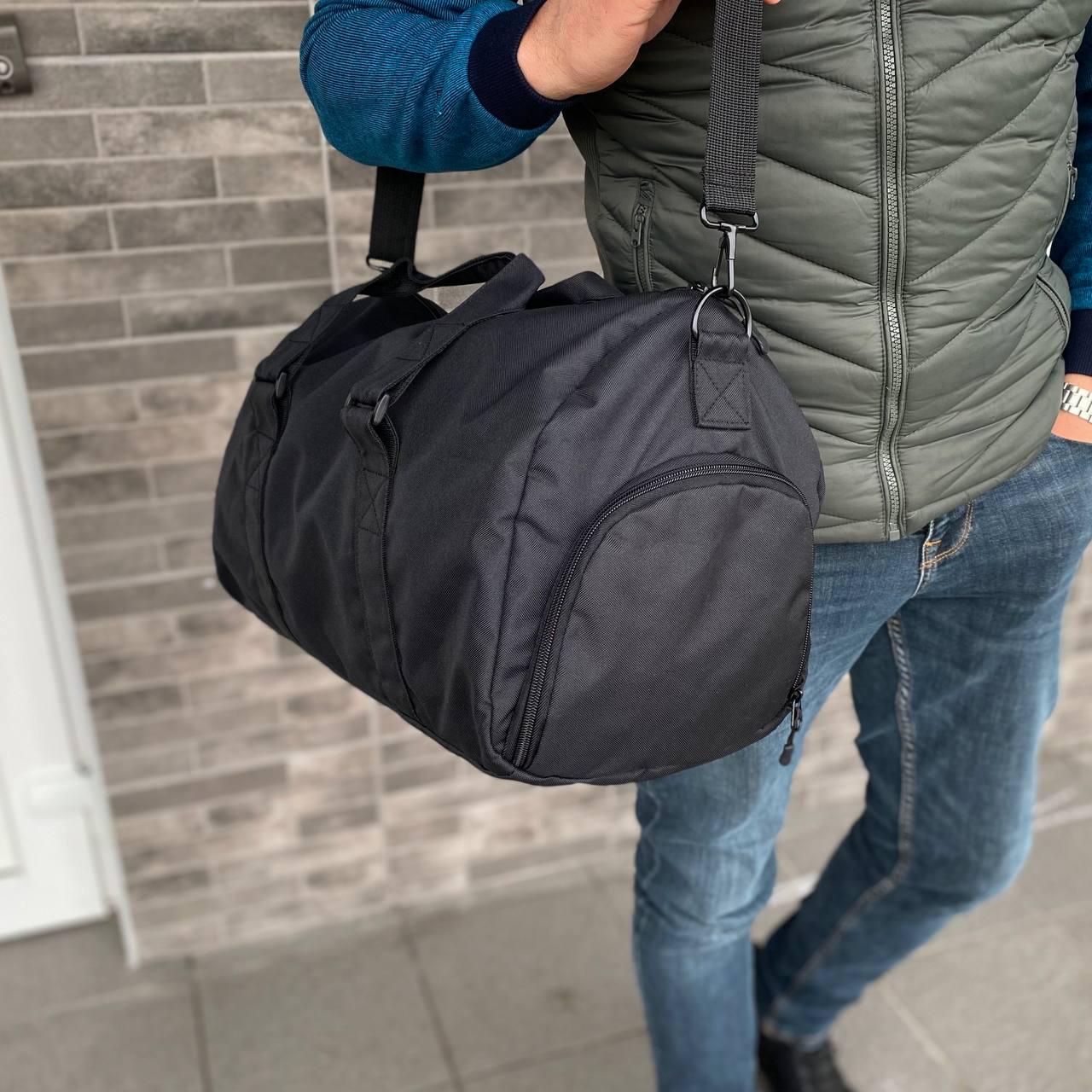 Спортивная сумка Strong с отдельным отделением для обуви 50х25х23 см (s23) - фото 3