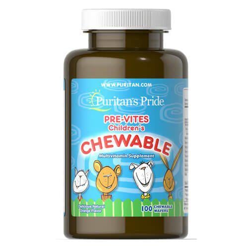 Мультивітаміни для дітей PP Pre-Vites Children's Multivitamin 100 tab (03050)