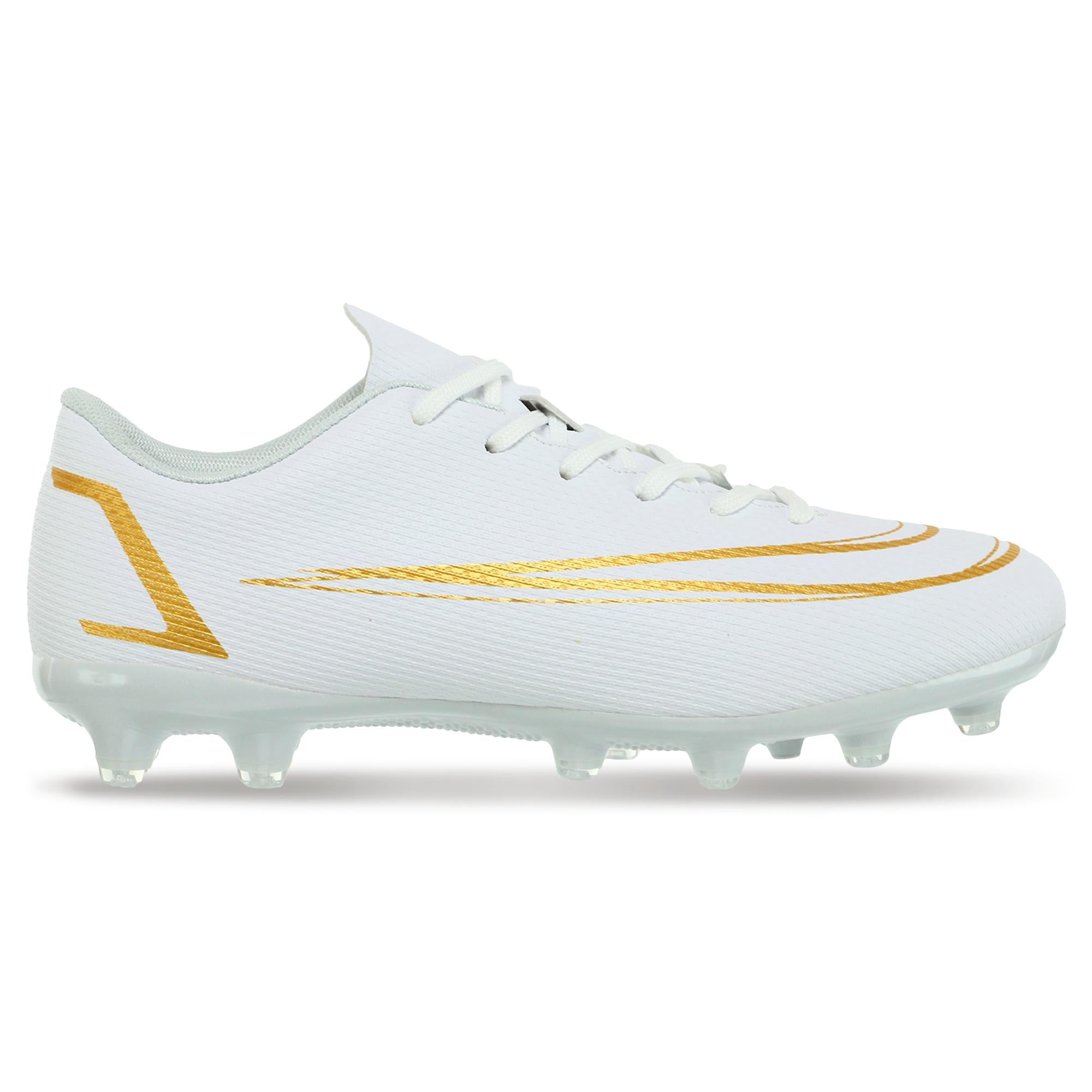 Бутсы футбольные LIJIN р. 37 Белый/Золотой (2209-B1)