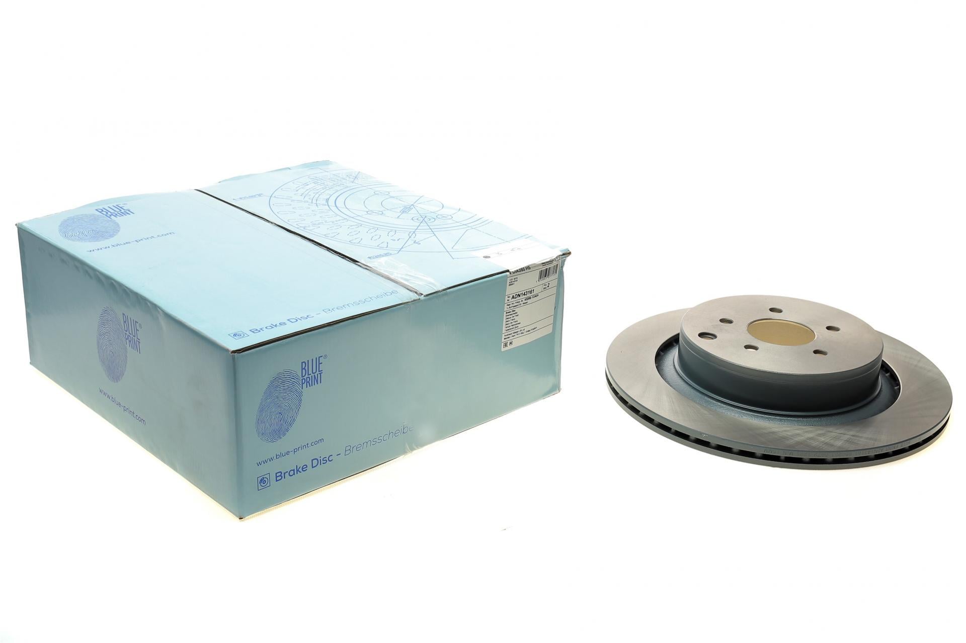 Диск тормозной задний BLUE PRINT для Infiniti Q50/Q70/QX70 13- 350x20 мм (ADN143161)