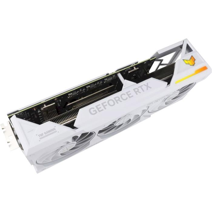 Відеокарта Asus TUF NVIDIA RTX 4070 Ti SUPER OC BTF 16 GB GDDR6X 2670 МГц PCIe 4,0 White (TUF-RTX4070TIS-O16G-BTF-White) - фото 8