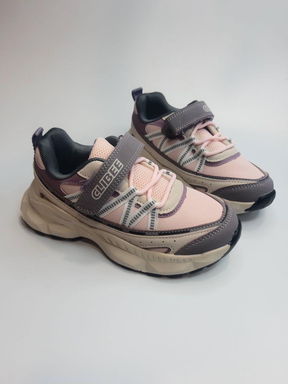 Кроссовки Clibee для девочки р. 36 22,5 см Розовый (389-4 pink)