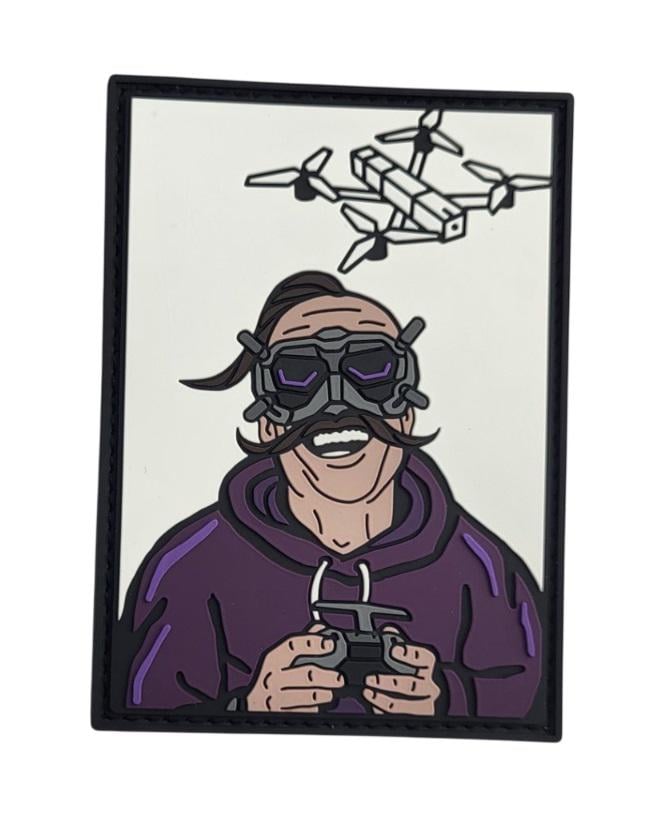 Шеврон-патч гумовий Оператор БпЛА 6,5х9 см (14723)