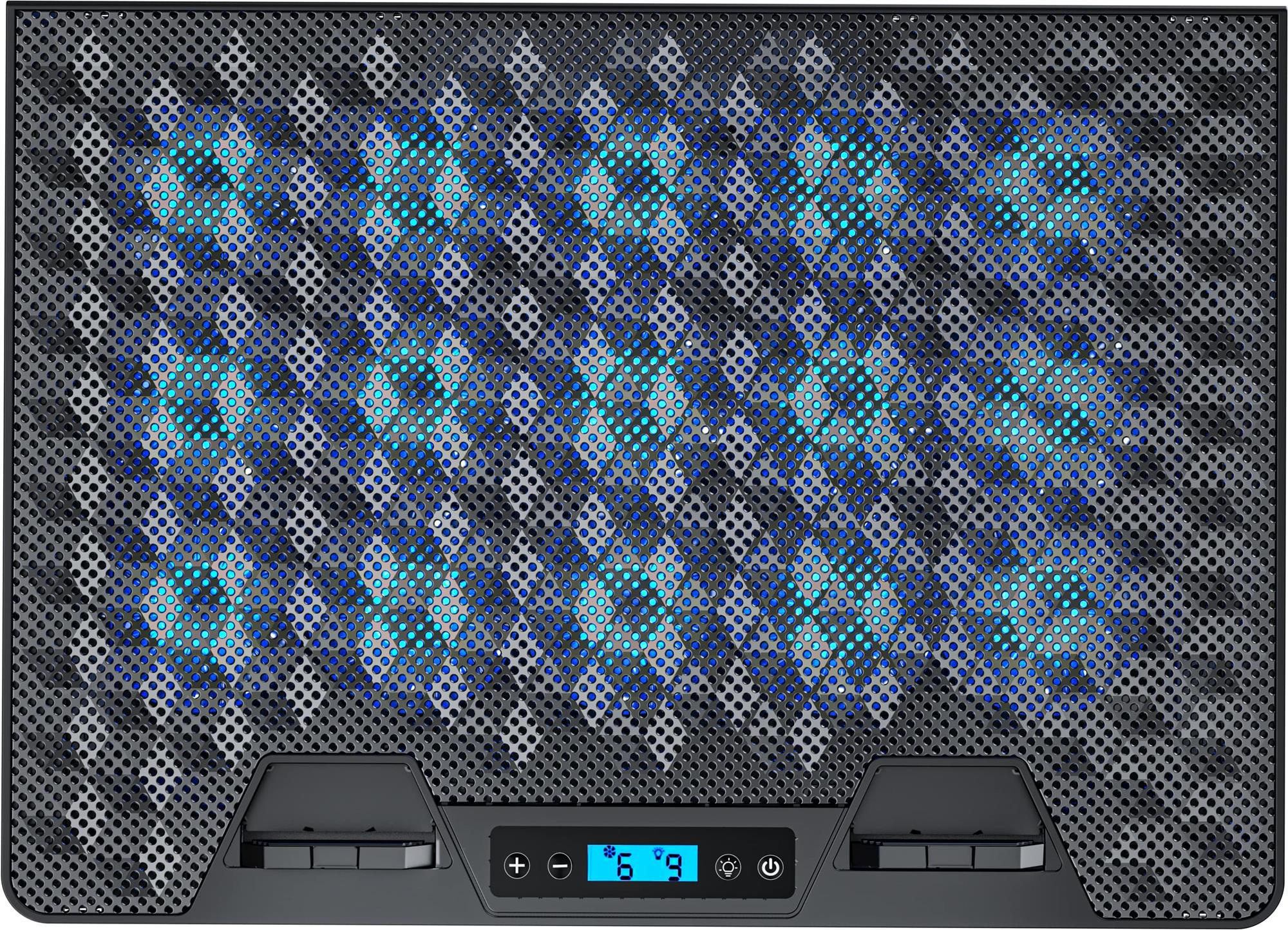 Подставка для ноутбука GamePro CP1140 с охлаждением 15 вентиляторов USB Black (CP1140) Подставка для ноутбука GamePro CP1140 с охлаждением 15 вентиляторов USB Black (CP1140)